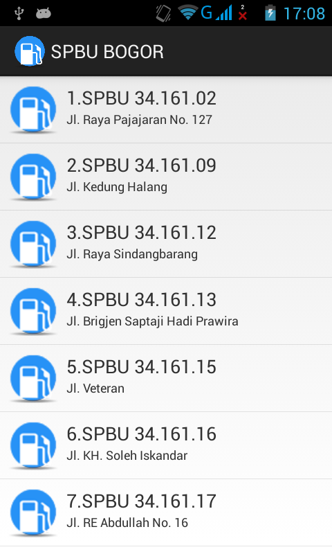 Aplikasi SPBU Bogor versi 1.0 di Android Kali ini saya ingin menyebarkan Aplikasi kiprah kuliah saya yang berjudul Aplikasi SPBU Bogor versi 1.0 di Android