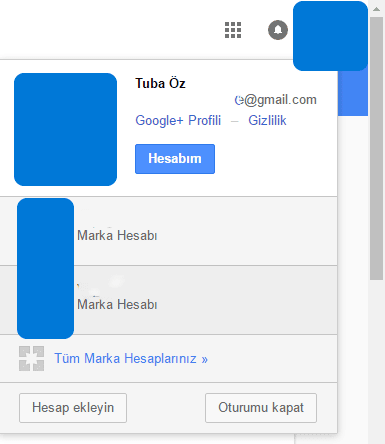 google plus marka hesabı