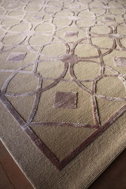 Rug Designer: Raised Silk--A Beautiful Touch in a Rug