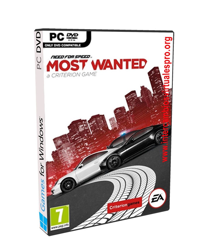 Need for Speed Most Wanted Limited Edition poster box cover