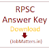 RPSC Answer Key 2022: School Lecturer Exam-2022 Official Key Released @ rpsc.rajasthan.gov.in