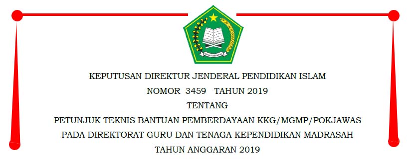 Juknis Bantuan KKG Pada GTK Madrasah