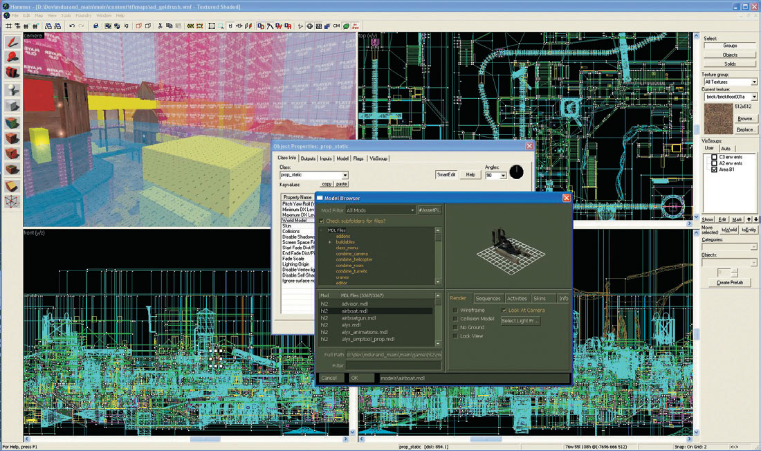 Introducción a Valve Hammer Editor Programa Videojuegos