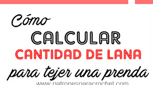 Cómo calcular la cantidad de lana o hilo para tejer una prenda