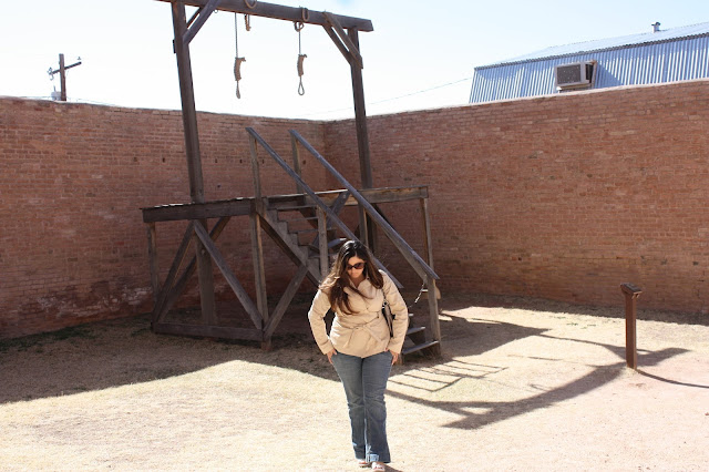 Gallows at the Tombstone Courthouse - Fab Everyday Travel