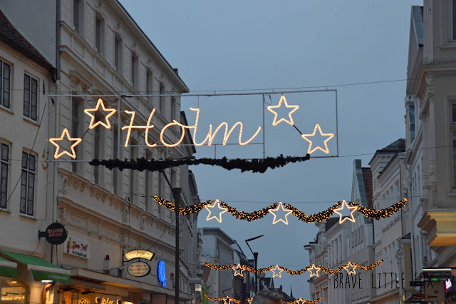 Weihnachtsbeleuchtung Flensburger Holm