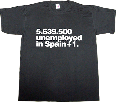 spain is different unenployment autobombing crisis t-shirt ephemeral-t-shirts