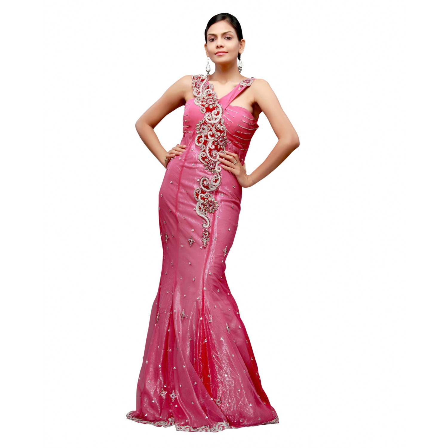 netted night gown