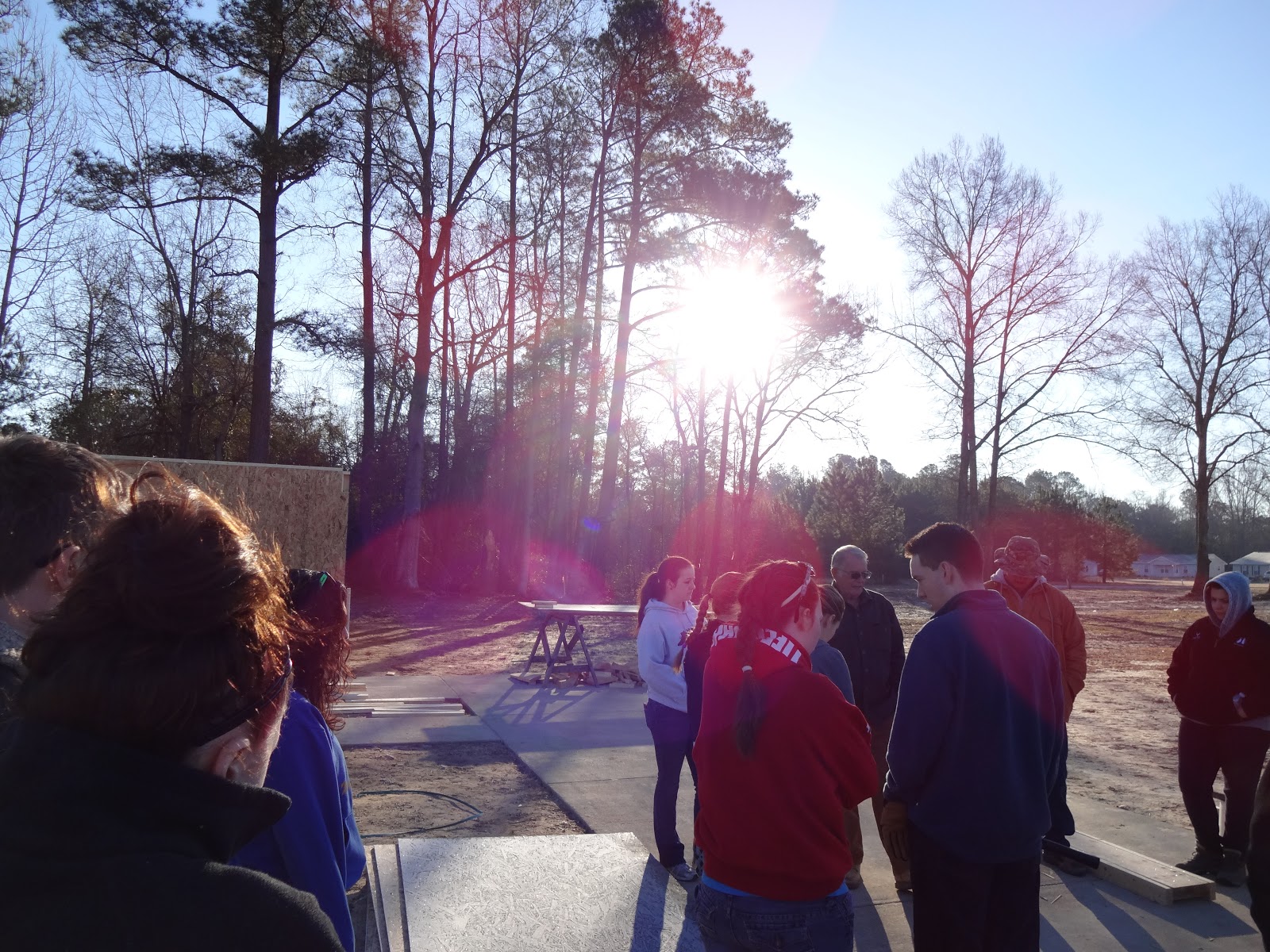 Habitat Alternative Spring Break Trip to Sumter, SC: Day One : Complete!