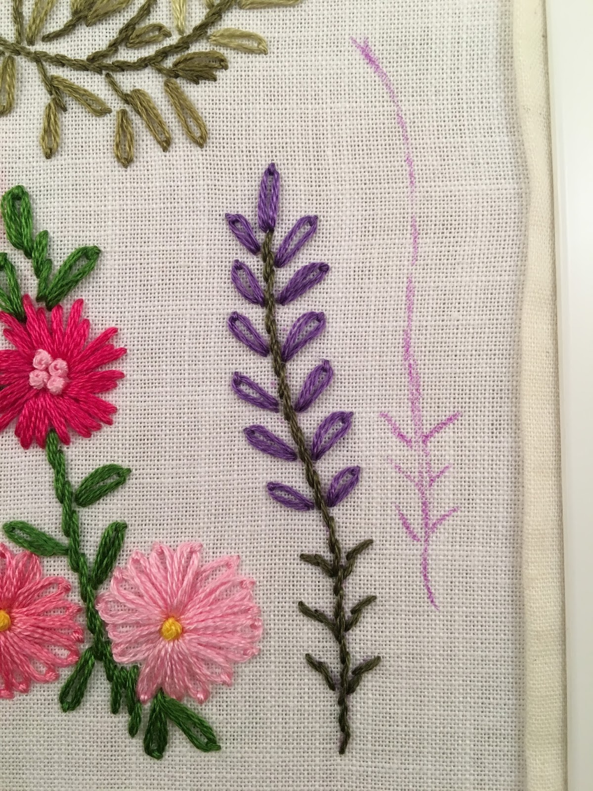 MooshieStitch Embroidered Lavender