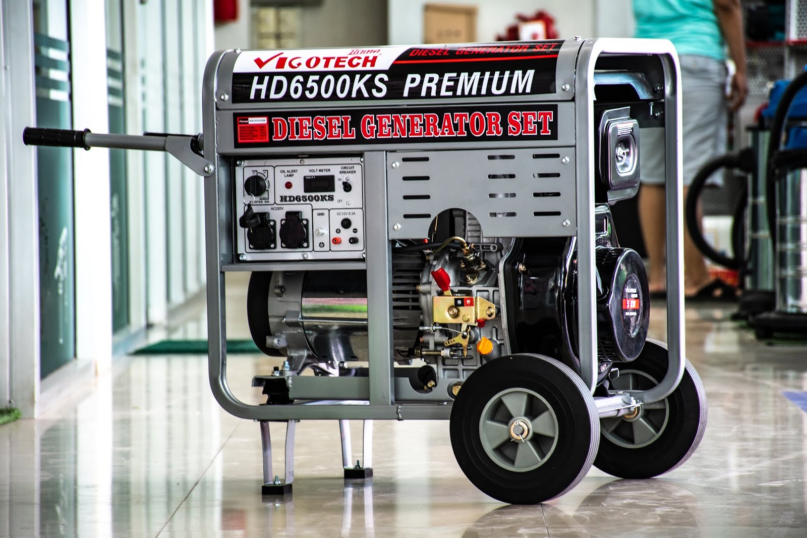 เครื่องปั่นไฟดีเซล 5 Kw