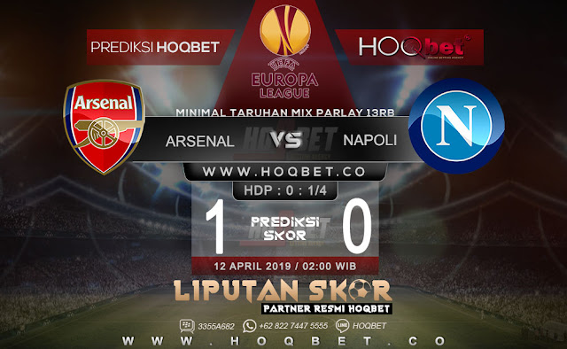 Prediksi Arsenal vs Napoli 12 April 2019 http://www.liputanskor.com/