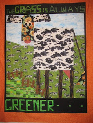 Cow Quilt Says it All-Pam Toombs makes a great Cow quilt!