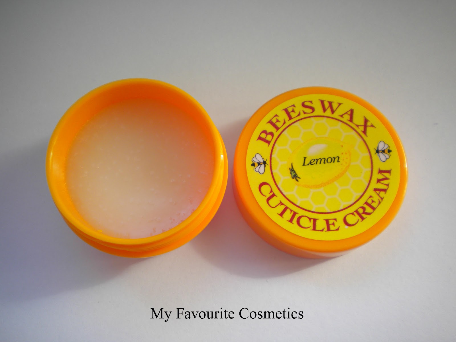 My Favourite Cosmetics Bees Wax Cuticle Cream e Lip Balm
