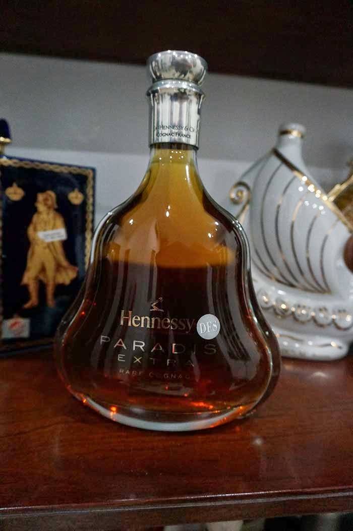 Empty Wine Bottles Collection Hennessy Paradis Extra Rare