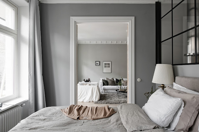 Kastellgatan 14, A Gorgeous Grey Scandinavian Apartment