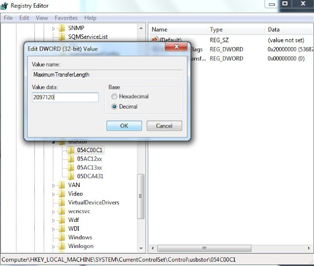 Transfer Data USB Agar transfer data usb semakin cepat