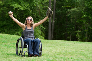 Softball, Wheelchair, handicap, paraplegic, paralyzed, sports, PTSD, post traumatic stress disorder, stress, happiness