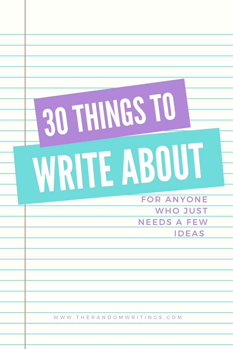 20 Things To Write About | 50 Inspiring Journal Prompts to Spark Your ...