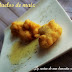 Buñuelos de maíz, el reto salado de Laura Real