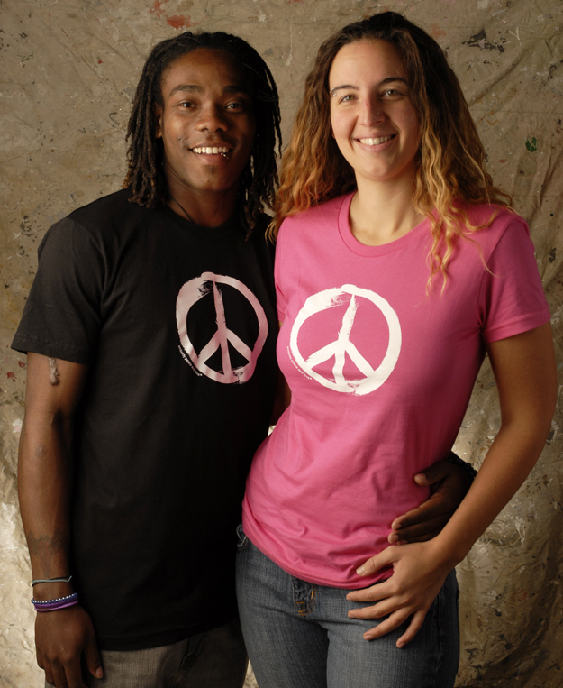 Embody Peace and Love®: Wicked Cool Peace Sign T-shirt