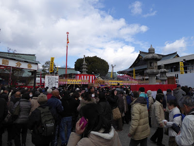 【大阪府寝屋川市】成田山不動尊の節分祭（追儺豆まき式）