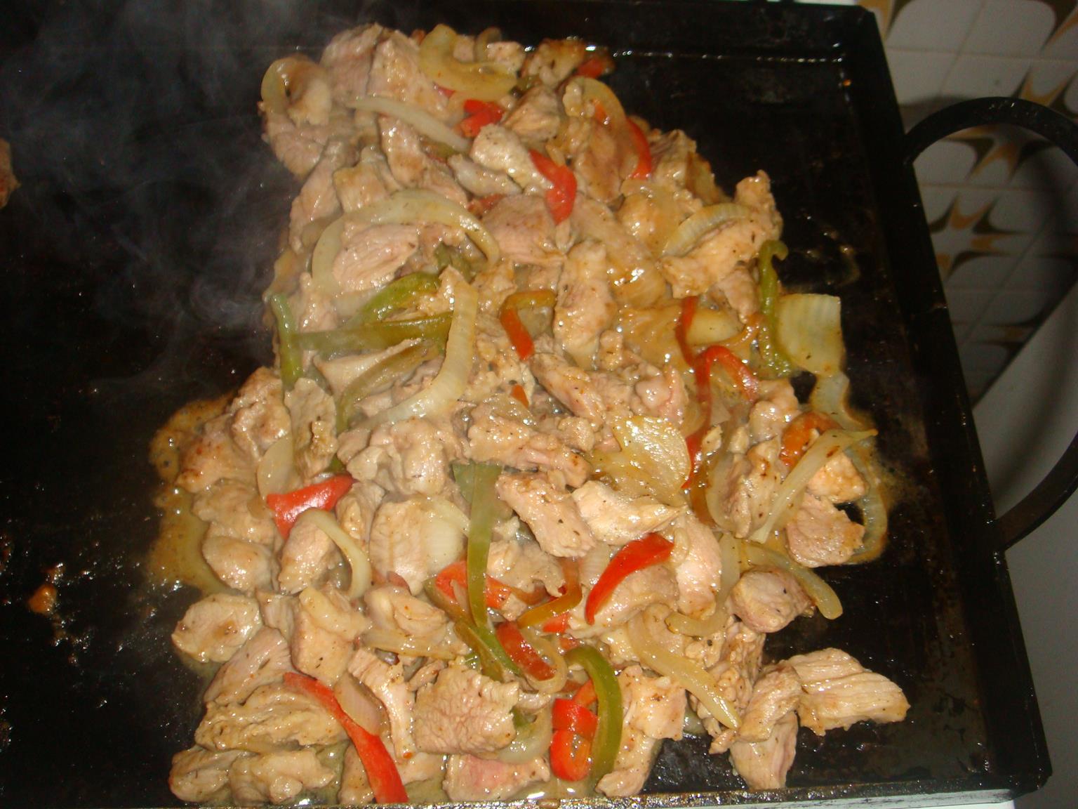 FAJITAS DE CERDO