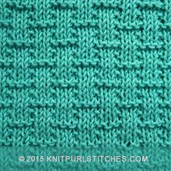 Simple Basketweave knitting pattern. Its great beginners knitting practice.