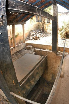 Gallows at the Old Central Jail, Bangalore, India