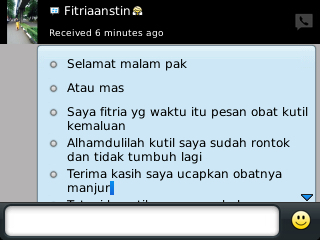 Testimoni Obat Kutil Kelamin DeNature Testimoni Obat Kutil Kelamin DeNature