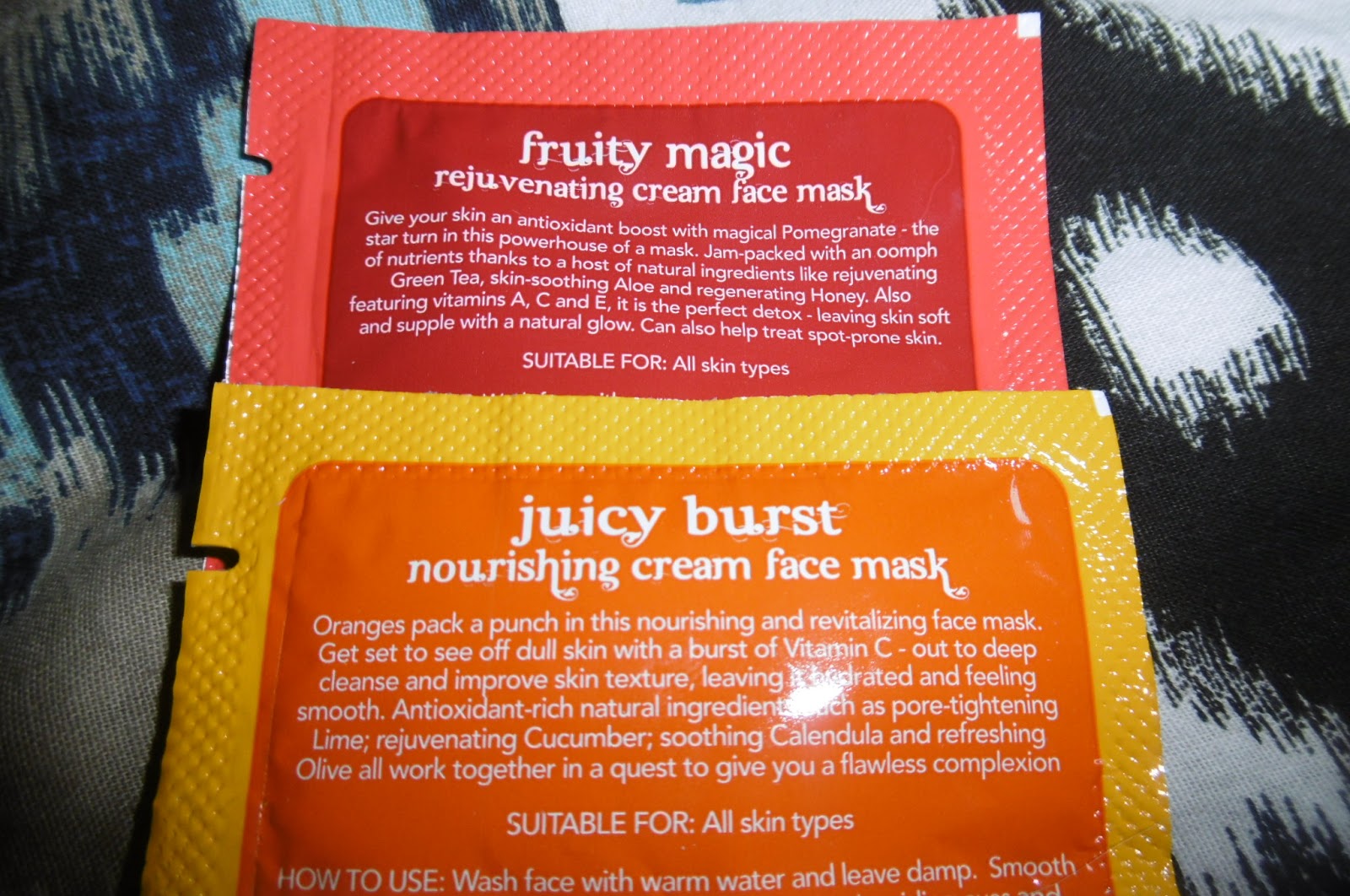 Madhouse Family Reviews Ooharr Cream Face Masks review