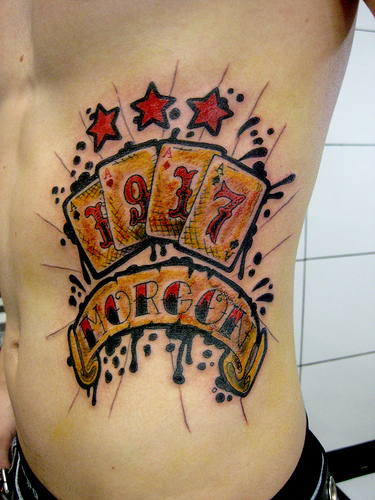 Tatouage Jeux Casino Tatouage Jeux Casino