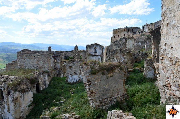 Craco, gli effetti della frana Craco, gli effetti della frana