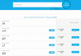 Mencari Extensi Domain Mencari Extensi Domain
