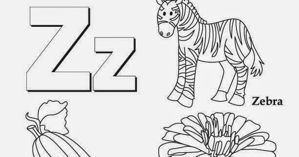 Kids Page: Alphabet Letter Z Worksheet | Printable Coloring Worksheets