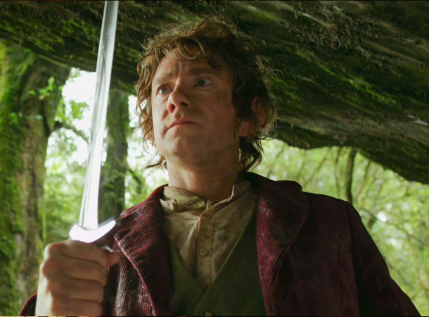 Bilbo with Sting