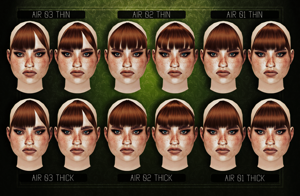 My Sims 4 Blog Accessory Bangs And Updated Bangs By Blahberrypancake