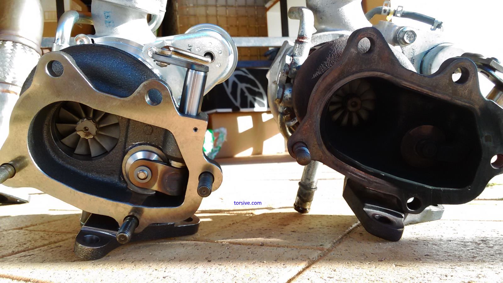 TD04 vs VF52 Turbo Comparison Review torsive