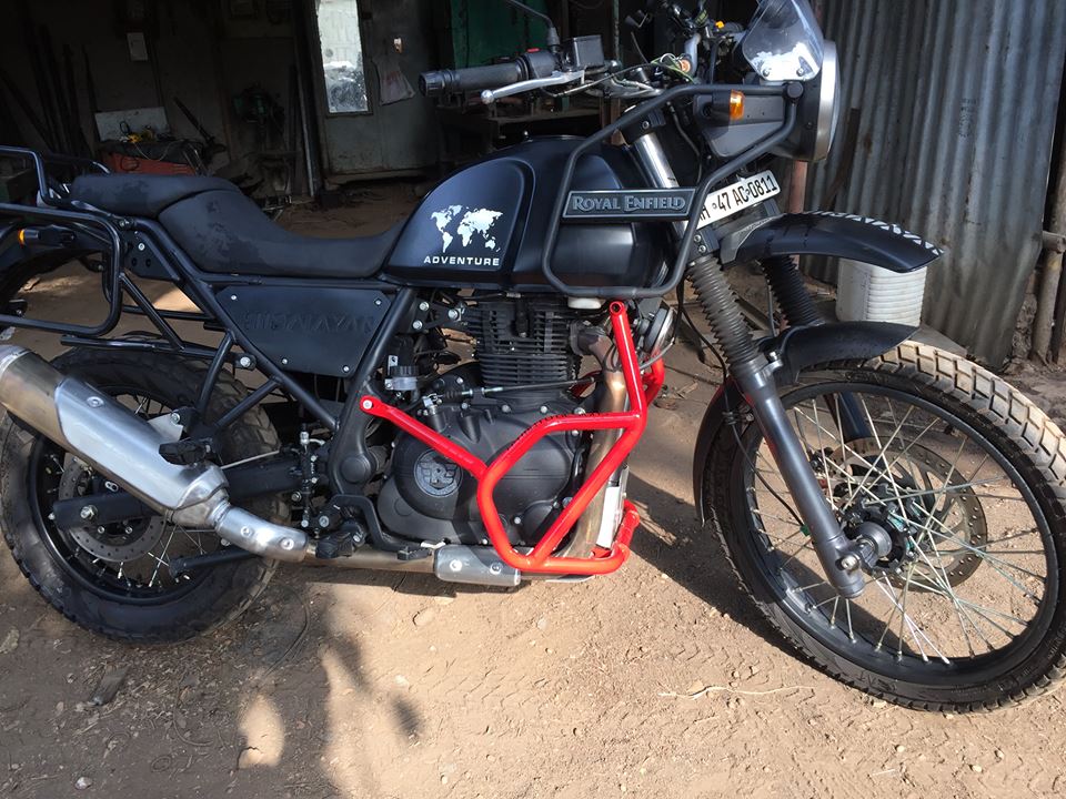 New and Improved Crash Guard for Royal Enfield Himalayan by A4 Moto