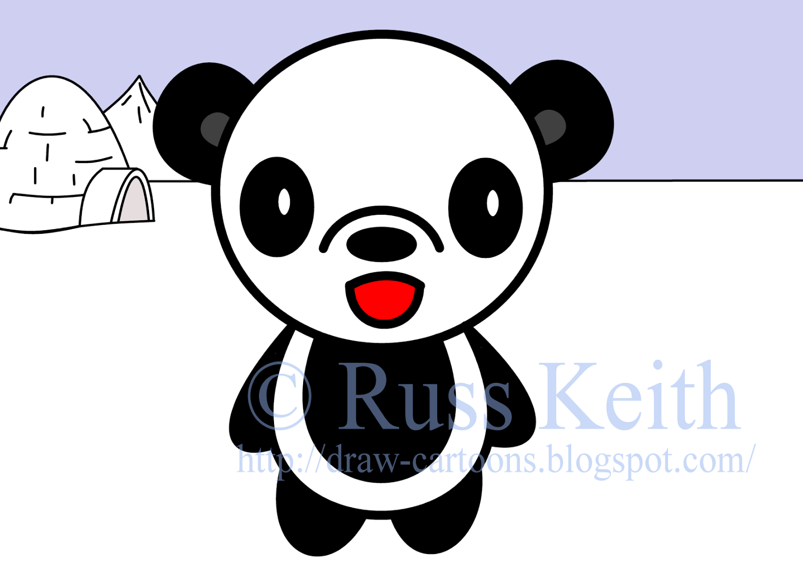 How To Draw Cartoons: Panda