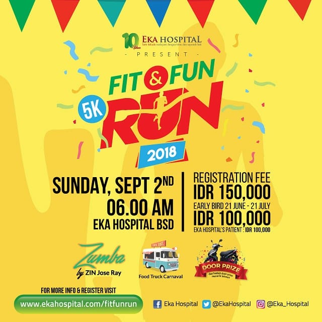Eka Hospital - Fit & Fun Run • 2018 Eka Hospital - Fit & Fun Run • 2018
