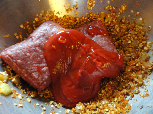 Gluten-Free-Meatloaf-with-Homemade-BBQ-Sauce-Topping-Hambuger-Oatmeal-Carrot-Dijion-Mustard-Salt-Pepper-Garlic.jpg