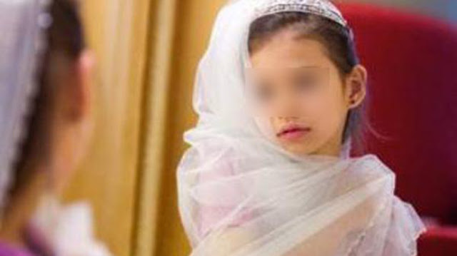 An 8-year-old girl from Yemen dies of internal bleeding, the night she married the 40-year-old man. Unacceptable! An 8-year-old girl from Yemen dies of internal bleeding, the night she married the 40-year-old man. Unacceptable!