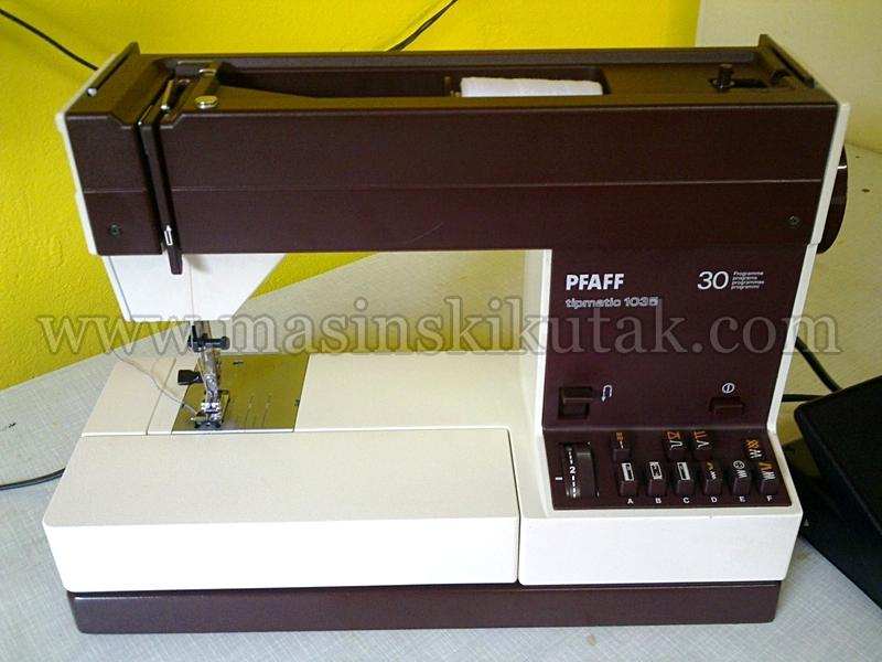 Pfaff Tipmatic 1035 / Pfaff Tipmatic / Pfaff Nähmaschine MAŠINSKI KUTAK