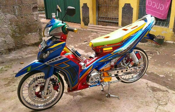 Dunia Modifikasi: Kumpulan Foto Modifikasi Motor Jupiter Z Keren Terbaru