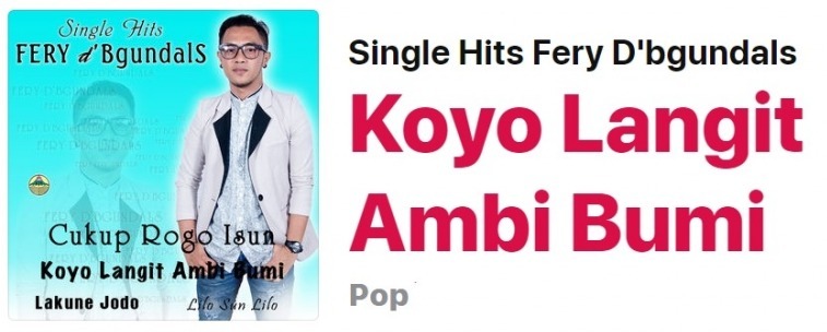 Lirik Koyo Langit Ambi Bumi Fery D Bgundals Original Song Lirikaz 09