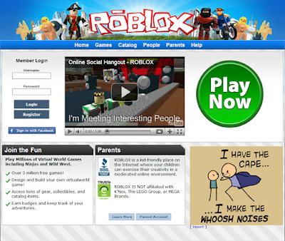 Roblox News New Page For Guests To The Website - roblox logo in corner