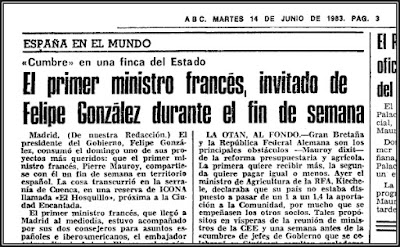 Noticia del Diario ABC sobre cumbre en El Hosquillo