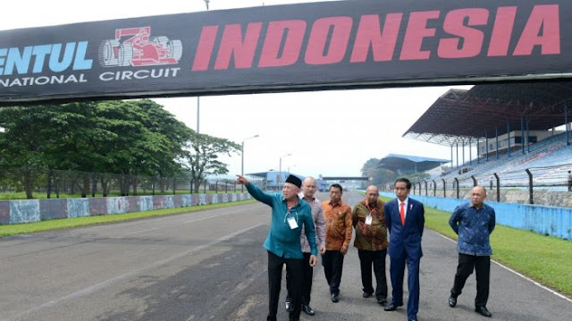 Akan Digunakan Untuk Ajang MotoGP 2021, Jokowi Tinjau Sirkuit Sentul