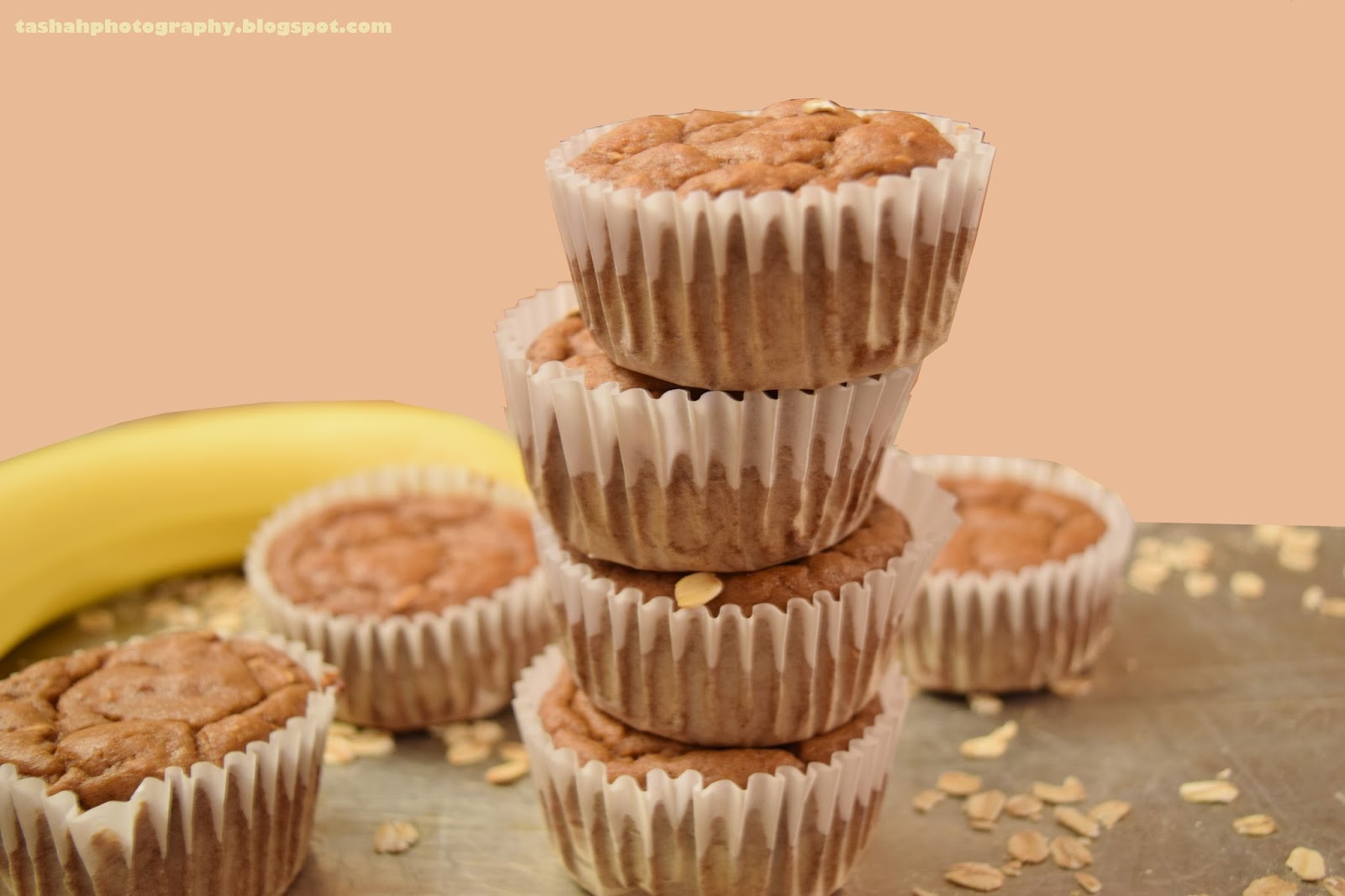 Simple Things Banana Oatmeal Garbanzo Bean Muffins